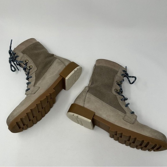 Sorel Emelie II Lace Boots Womens Size 8 Tan Waterproof - Picture 9 of 12